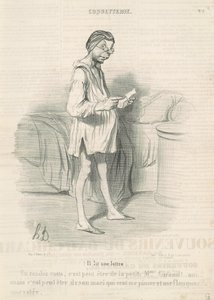 Ett datum kan vara... av Honoré Daumier