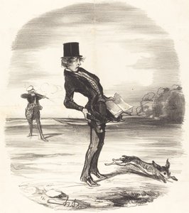 En förskjuten last av Honoré Daumier