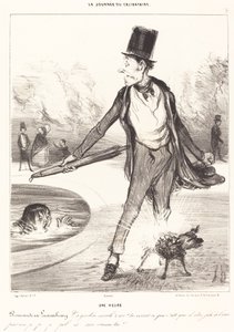 Klockan ett av Honoré Daumier