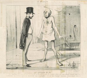 En trosbekännelse av Honoré Daumier