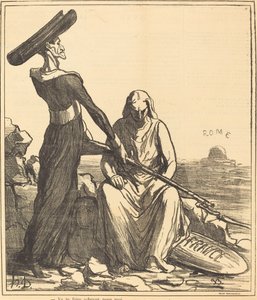 Ska göra dig färdig åt mig av Honoré Daumier
