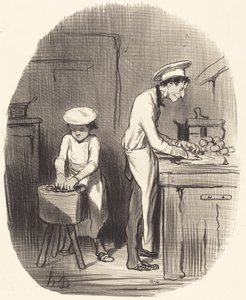 Kan du se grabben, du har fel... av Honoré Daumier