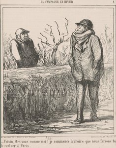 Granne, är du som jag? ... av Honoré Daumier