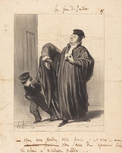 Du förlorade ditt fall, det är sant... av Honoré Daumier