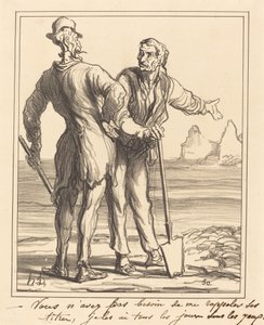 Du behöver inte påminna mig om hans titlar... av Honoré Daumier