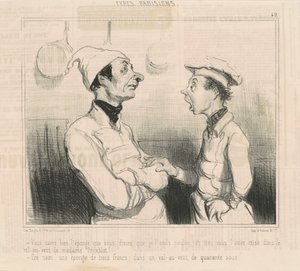 Du vet svampen du sa... av Honoré Daumier