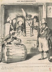 Du ser här de stora kändisarna... av Honoré Daumier