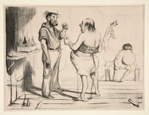 Du förstår, Bourgeois, du är just i av Honoré Daumier