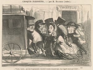 Låt oss se, låt oss se ... inte så mycket brådska ... av Honoré Daumier