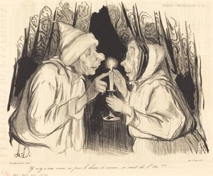 風邪にそんなものはありません...スウェーデン語 av Honoré Daumier