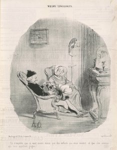 Ändå är det ännu bättre.... av Honoré Daumier