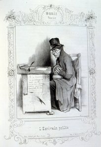 illustrationer om idéer och legender Philipon under titeln Les Cent och Robert Macaire av Honoré Daumier