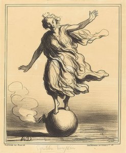 Équilibre Européen / Den europeiska jämvikten. 1867