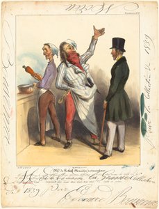 Mr. de Robert Macaire Krögare av Honoré Daumier and Edouard Bouvenne