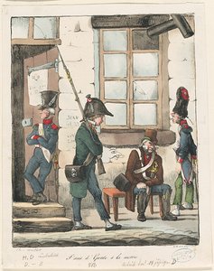 "Jag vaktar stadshuset" av Honoré Victorin Daumier