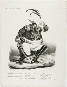 Malbroug går ut i krig... av Honoré Victorin Daumier