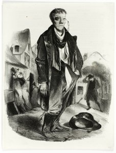 Den berusade av Honoré Victorin Daumier