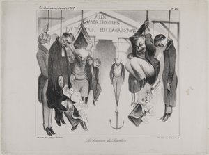 Pantheons hedersbetygelser, plansch 433 av Honoré Victorin Daumier