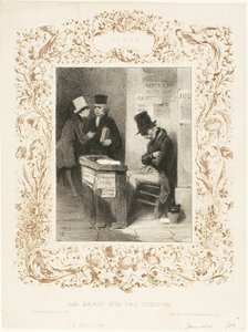 Vänthallen av Honoré Victorin Daumier