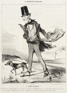 Klockan 11 på förmiddagen av Honoré Daumier