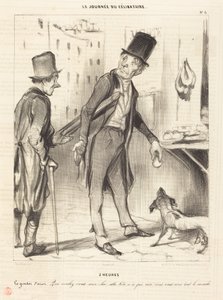 Klockan 2 - Azors mellanmål av Honoré Daumier