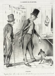 Klockan 2 - Azors mellanmål av Honoré Daumier