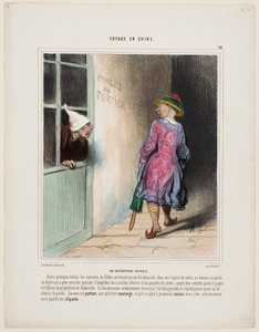 En kinesisk insekt av Honoré Daumier