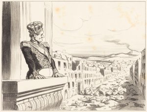 I Neapel - Den bäste av kungar... (1:a planschen) av Honoré Daumier