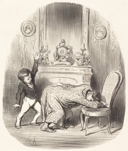 I likhet med Henrik IV av Honoré Daumier
