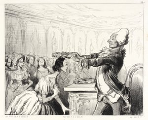 Kvinnornas akademi av Honoré Daumier