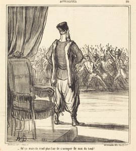 Ah! att... de verkar inte bry sig om mig längre av Honoré Daumier