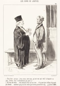 Alltså, fast jag erkänner för er ... av Honoré Daumier