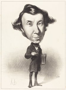 Alex. Ch. Henri de Tocqueville av Honoré Daumier