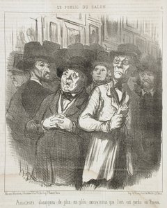 Klassiska amatörer... övertygade... av Honoré Daumier