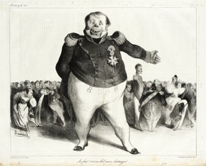 Sannerligen! Det här är en ganska förnäm bal! av Honoré Daumier