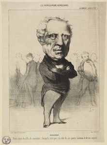 ”Bugeaud” av Honoré Daumier