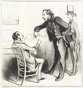 Caricaturana (serie av tryck) av Honoré Daumier