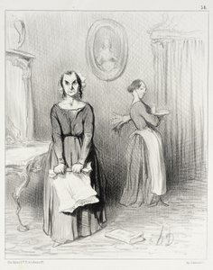 Den här tidningen tycker att mitt verk är ynkligt... av Honoré Daumier