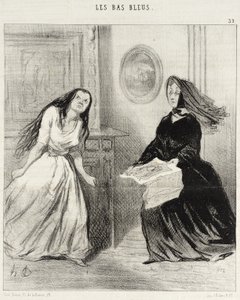 Vad! Ännu en karikatyr om oss... av Honoré Daumier