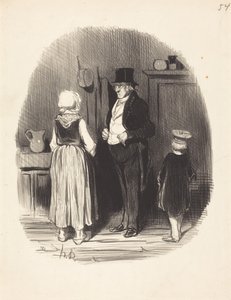 Hur!... alla mina får är döda... av Honoré Daumier