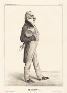 Greve Horace Sébastiani av Honoré Daumier