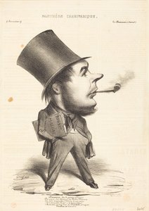 Daumier var den vanlige målaren... av Honoré Daumier