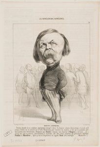 David d’Angers av Honoré Daumier