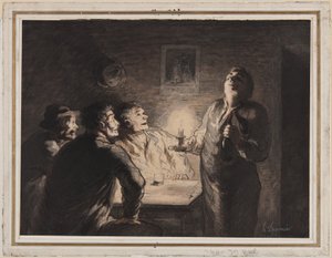 Den fina årgången av Honoré Daumier