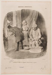Nackdel med att hyra ut sin bostad i januari av Honoré Daumier