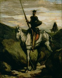Don Quixote av Honoré Daumier