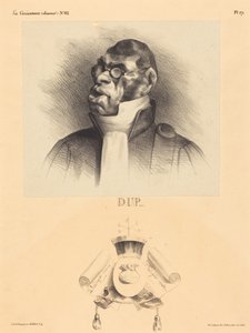 Dupin den äldre av Honoré Daumier
