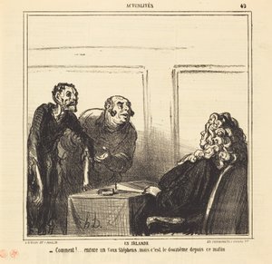 I Irland av Honoré Daumier