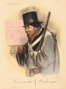 Ännu en timme!! av Honoré Daumier