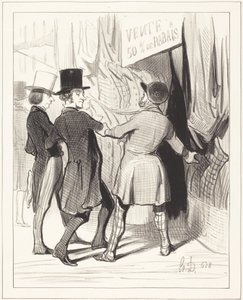 Anmäl herrar... här är några magnifika... av Honoré Daumier
